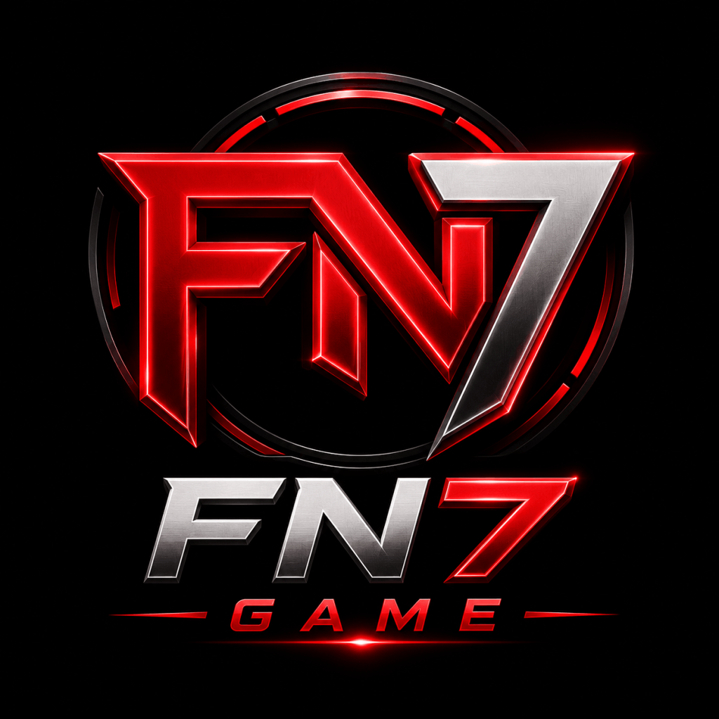 FN7 APK latest version displayed on an Android smartphone with a secure gaming interface