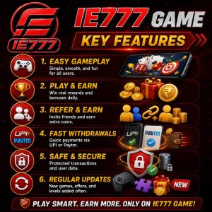 IE777 Game App Interface – IE777 APK Online Gaming Platform