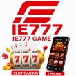 IE777 APK latest version download page with secure Android game app interface and official login screen.